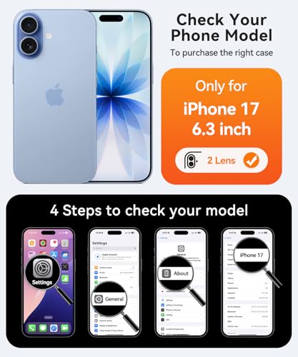 COQUE MAGNETIQUE CANSHN POUR IPHONE 17 PROTECTION COMPLÈTE MAGSAFE CAMÉRA BLANC TRANSPARENT RÉCUPÉRÉ GRS RCS Blended GRS